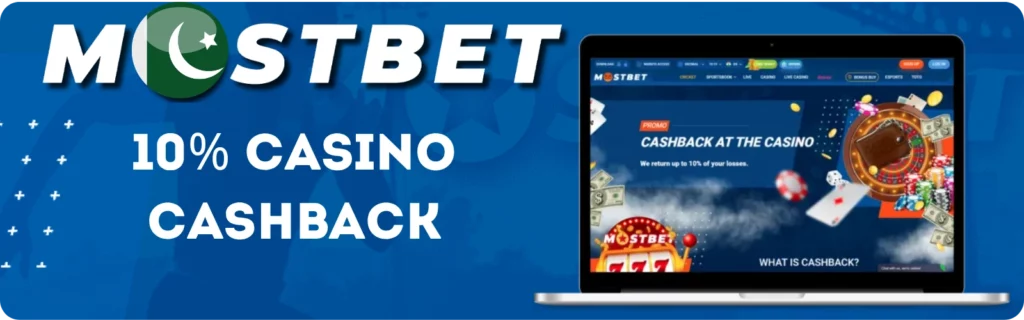 10% Casino Cashback